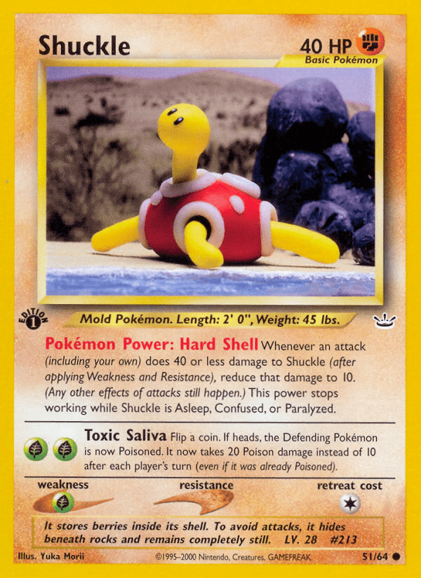 Shuckle (51/64) [Neo Revelation 1st Edition] Pokemon Single Pokémon  | Multizone: Comics And Games