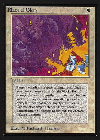 Blaze of Glory (IE) [Intl. Collectors’ Edition] MTG Single Magic: The Gathering  | Multizone: Comics And Games