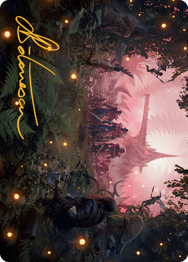 Invasion of Eldraine Art Card (Gold-Stamped Signature) [March of the Machine Art Series] MTG Single Magic: The Gathering  | Multizone: Comics And Games