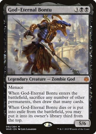 God-Eternal Bontu [War of the Spark] MTG Single Magic: The Gathering  | Multizone: Comics And Games