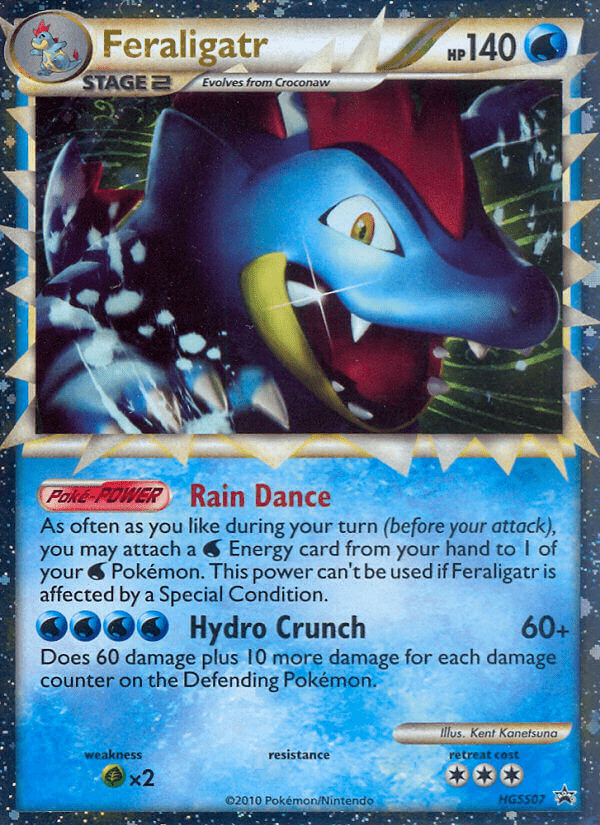 Feraligatr (HGSS07) [HeartGold & SoulSilver: Black Star Promos] Pokemon Single Pokémon  | Multizone: Comics And Games