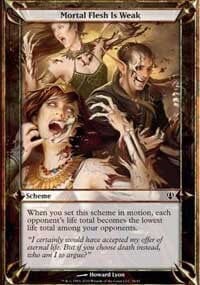 Mortal Flesh Is Weak [Archenemy Schemes] MTG Single Magic: The Gathering  | Multizone: Comics And Games