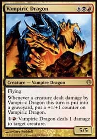 Vampiric Dragon [Archenemy] MTG Single Magic: The Gathering  | Multizone: Comics And Games
