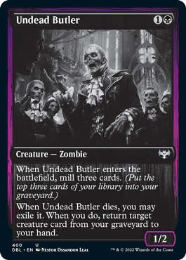 Undead Butler [Innistrad: Double Feature] MTG Single Magic: The Gathering  | Multizone: Comics And Games