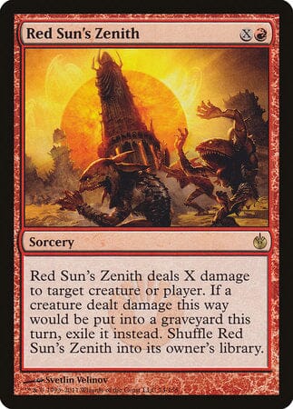 Red Sun's Zenith [Mirrodin Besieged] MTG Single Magic: The Gathering  | Multizone: Comics And Games
