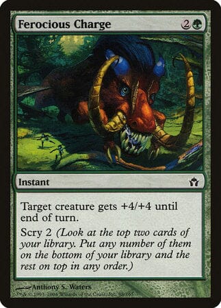 Ferocious Charge [Fifth Dawn] MTG Single Magic: The Gathering  | Multizone: Comics And Games