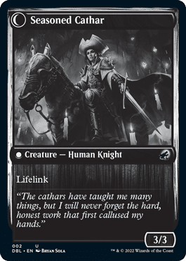 Ambitious Farmhand // Seasoned Cathar [Innistrad: Double Feature] MTG Single Magic: The Gathering  | Multizone: Comics And Games