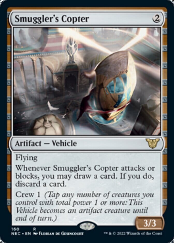 Smuggler's Copter [Kamigawa: Neon Dynasty Commander] MTG Single Magic: The Gathering  | Multizone: Comics And Games
