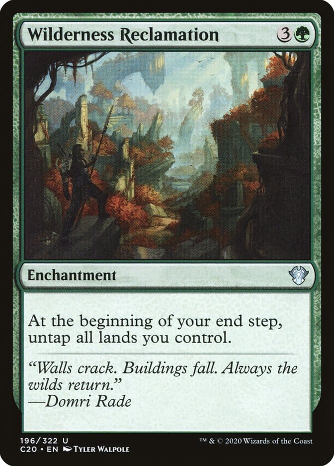 Wilderness Reclamation [Commander 2020] MTG Single Magic: The Gathering  | Multizone: Comics And Games