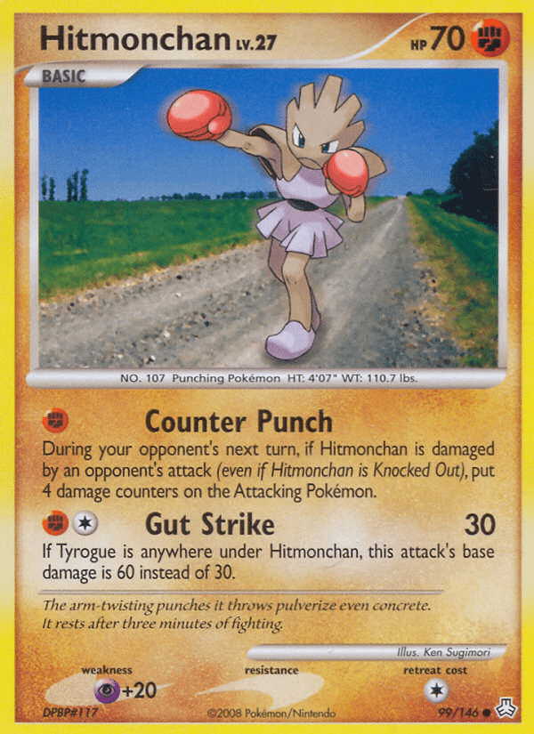 Hitmonchan (99/146) [Diamond & Pearl: Legends Awakened] Pokemon Single Pokémon  | Multizone: Comics And Games