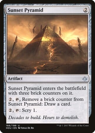 Sunset Pyramid [Hour of Devastation] MTG Single Magic: The Gathering  | Multizone: Comics And Games