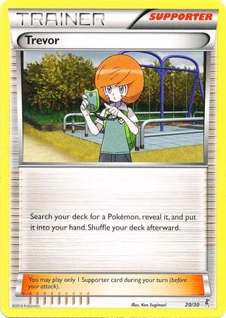 Trevor (20/30) [XY: Trainer Kit 1 - Bisharp] Pokemon Single Pokémon  | Multizone: Comics And Games