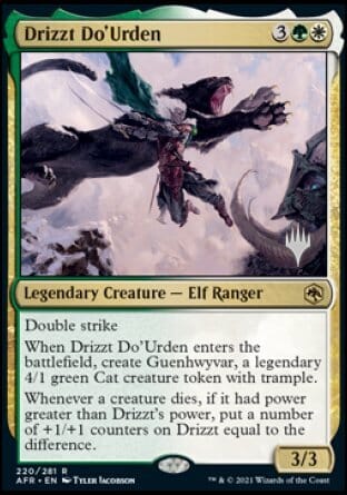 Drizzt Do'Urden (Promo Pack) [Dungeons & Dragons: Adventures in the Forgotten Realms Promos] MTG Single Magic: The Gathering  | Multizone: Comics And Games