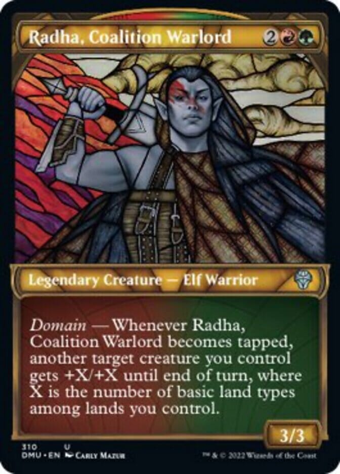 Radha, Coalition Warlord (Showcase) [Dominaria United] | Multizone: Comics And Games