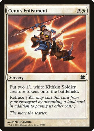 Cenn's Enlistment [Modern Masters] MTG Single Magic: The Gathering  | Multizone: Comics And Games