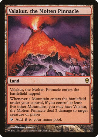 Valakut, the Molten Pinnacle [Zendikar] MTG Single Magic: The Gathering  | Multizone: Comics And Games