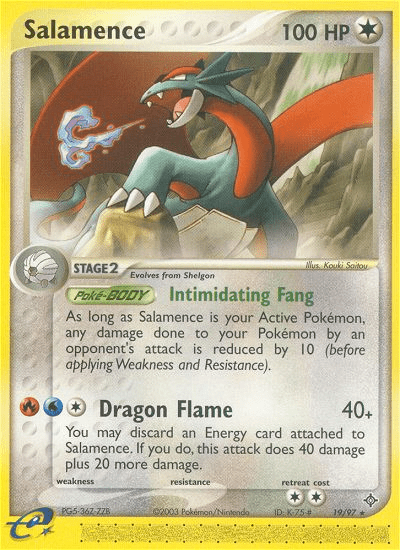 Salamence (19/97) [EX: Dragon] Pokemon Single Pokémon  | Multizone: Comics And Games