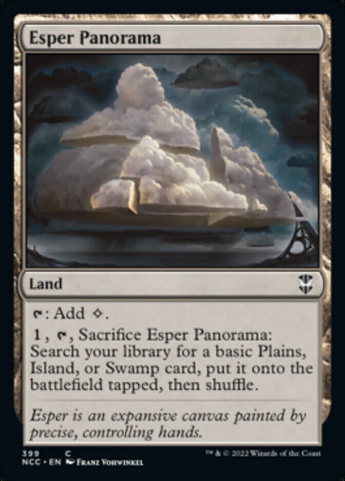 Esper Panorama [Streets of New Capenna Commander] MTG Single Magic: The Gathering  | Multizone: Comics And Games