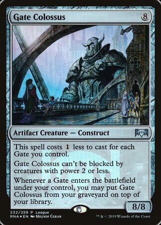Gate Colossus [Ravnica Allegiance Promos] MTG Single Magic: The Gathering  | Multizone: Comics And Games