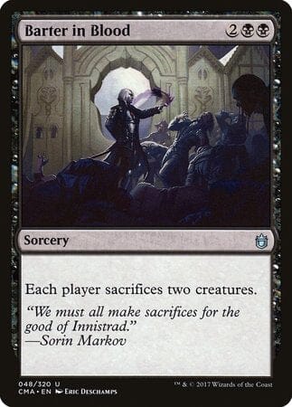 Barter in Blood [Commander Anthology] MTG Single Magic: The Gathering  | Multizone: Comics And Games