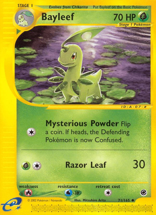 Bayleef (71/165) [Expedition: Base Set] Pokemon Single Pokémon  | Multizone: Comics And Games