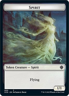 Cat Bird // Spirit Double-Sided Token [Starter Commander Decks] MTG Single Magic: The Gathering  | Multizone: Comics And Games