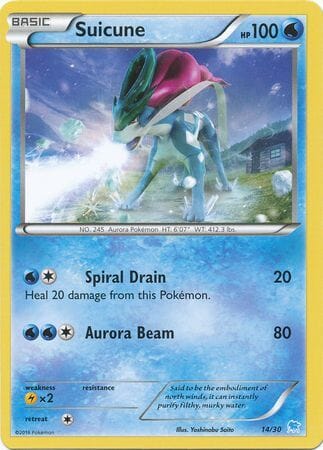Suicune (14/30) [XY: Trainer Kit 3 - Suicune] Pokemon Single Pokémon  | Multizone: Comics And Games