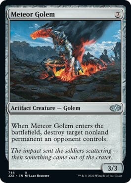 Meteor Golem [Jumpstart 2022] MTG Single Magic: The Gathering  | Multizone: Comics And Games