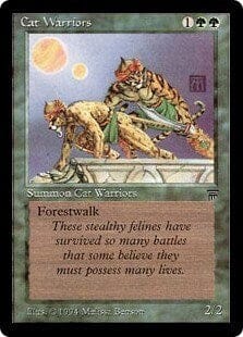 Cat Warriors [Legends] MTG Single Magic: The Gathering  | Multizone: Comics And Games