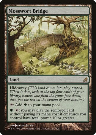 Mosswort Bridge [Lorwyn] MTG Single Magic: The Gathering  | Multizone: Comics And Games