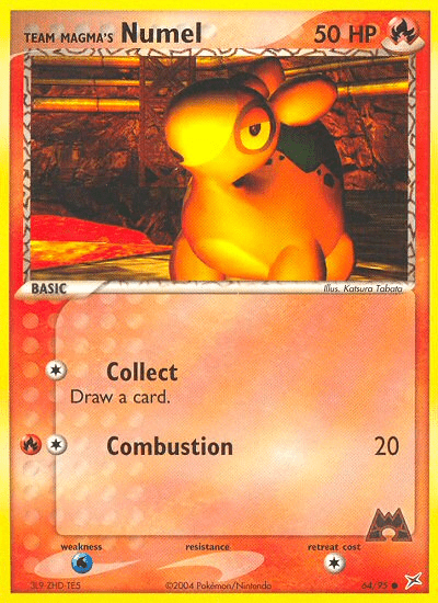 Team Magma's Numel (64/95) [EX: Team Magma vs Team Aqua] Pokemon Single Pokémon  | Multizone: Comics And Games