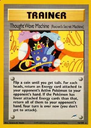 Thought Wave Machine (96/105) (Rocket's Secret Machine) [Neo Destiny Unlimited] Pokemon Single Pokémon  | Multizone: Comics And Games