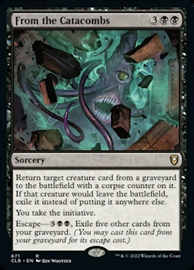 From the Catacombs [Commander Legends: Battle for Baldur's Gate] MTG Single Magic: The Gathering  | Multizone: Comics And Games