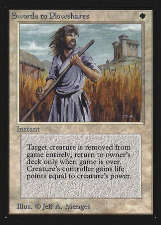 Swords to Plowshares (IE) [Intl. Collectors’ Edition] MTG Single Magic: The Gathering  | Multizone: Comics And Games