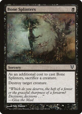 Bone Splinters [Avacyn Restored] MTG Single Magic: The Gathering  | Multizone: Comics And Games