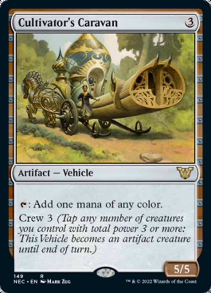 Cultivator's Caravan [Kamigawa: Neon Dynasty Commander] MTG Single Magic: The Gathering  | Multizone: Comics And Games