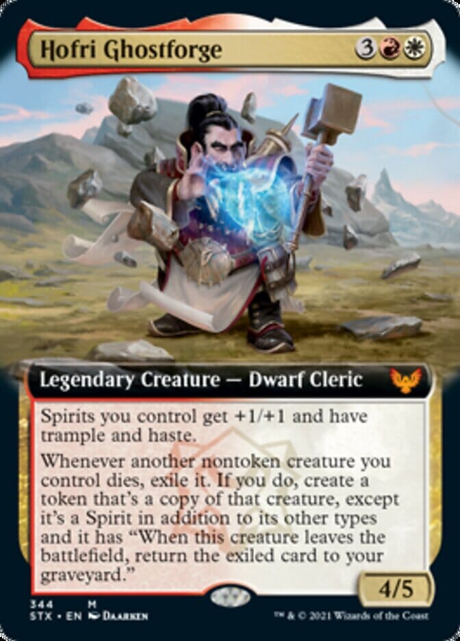 Hofri Ghostforge (Extended) [Strixhaven: School of Mages] MTG Single Magic: The Gathering  | Multizone: Comics And Games
