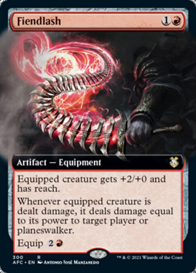 Fiendlash (Extended) [Dungeons & Dragons: Adventures in the Forgotten Realms Commander] MTG Single Magic: The Gathering  | Multizone: Comics And Games