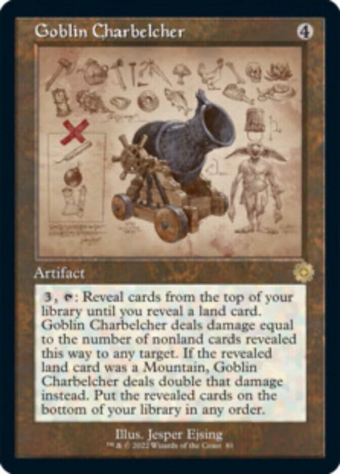 Goblin Charbelcher (Retro Schematic) [The Brothers' War Retro Artifacts] MTG Single Magic: The Gathering  | Multizone: Comics And Games