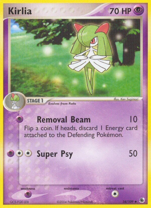 Kirlia (34/109) [EX: Battle Stadium] Pokemon Single Pokémon  | Multizone: Comics And Games