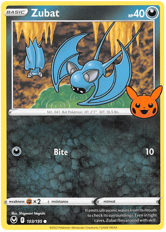 Zubat (103/195) [Trick or Trade 2023] Pokemon Single Pokémon  | Multizone: Comics And Games
