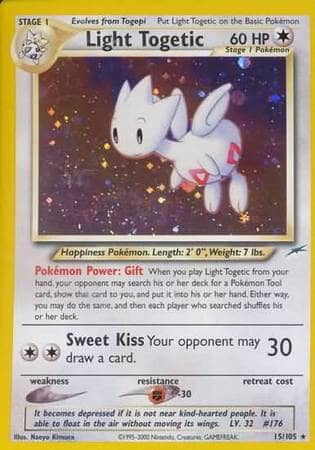 Light Togetic (15/105) [Neo Destiny Unlimited] Pokemon Single Pokémon  | Multizone: Comics And Games