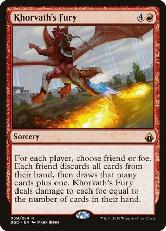 Khorvath's Fury [Battlebond] MTG Single Magic: The Gathering  | Multizone: Comics And Games