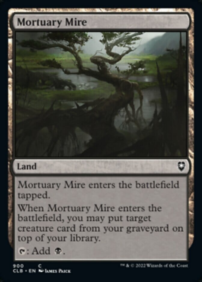 Mortuary Mire [Commander Legends: Battle for Baldur's Gate] MTG Single Magic: The Gathering  | Multizone: Comics And Games
