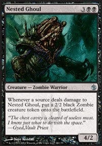 Nested Ghoul [Mirrodin Besieged] MTG Single Magic: The Gathering  | Multizone: Comics And Games