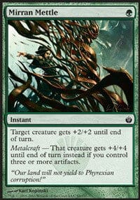 Mirran Mettle [Mirrodin Besieged] MTG Single Magic: The Gathering  | Multizone: Comics And Games