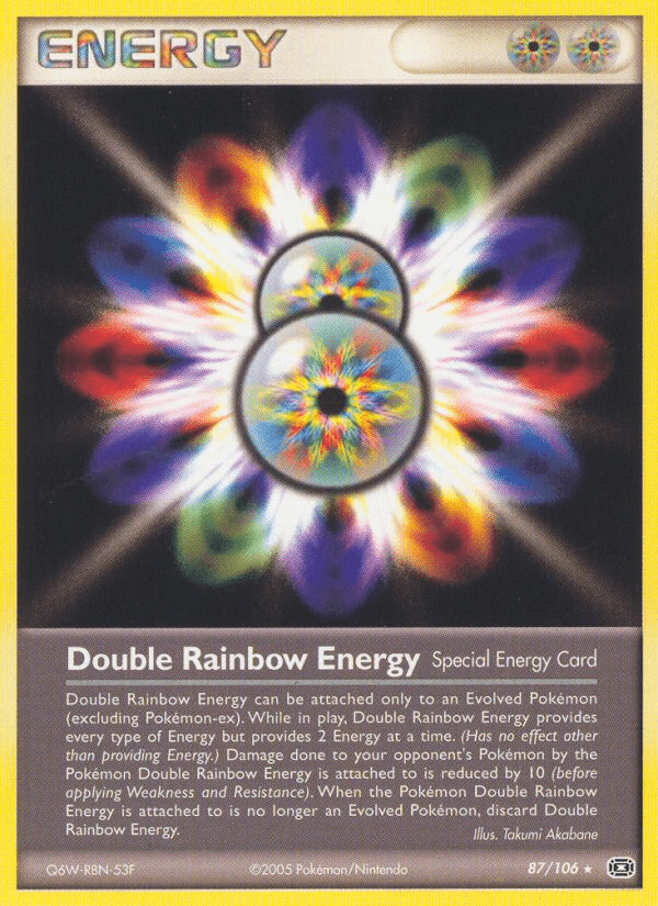 Double Rainbow Energy (87/106) [EX: Emerald] Pokemon Single Pokémon  | Multizone: Comics And Games