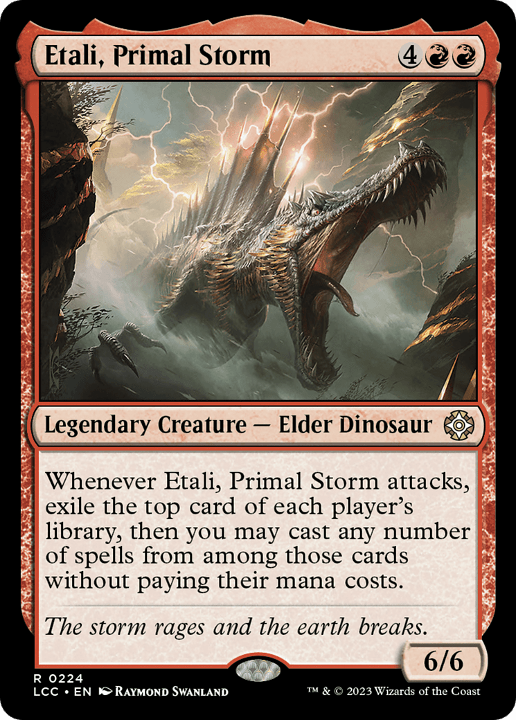 Etali, Primal Storm [The Lost Caverns of Ixalan Commander] MTG Single Magic: The Gathering  | Multizone: Comics And Games