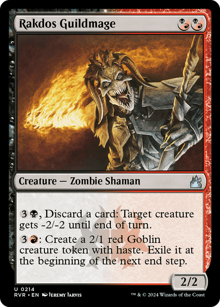Rakdos Guildmage [Ravnica Remastered] MTG Single Magic: The Gathering  | Multizone: Comics And Games