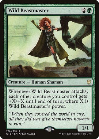 Wild Beastmaster [Commander 2016] MTG Single Magic: The Gathering  | Multizone: Comics And Games